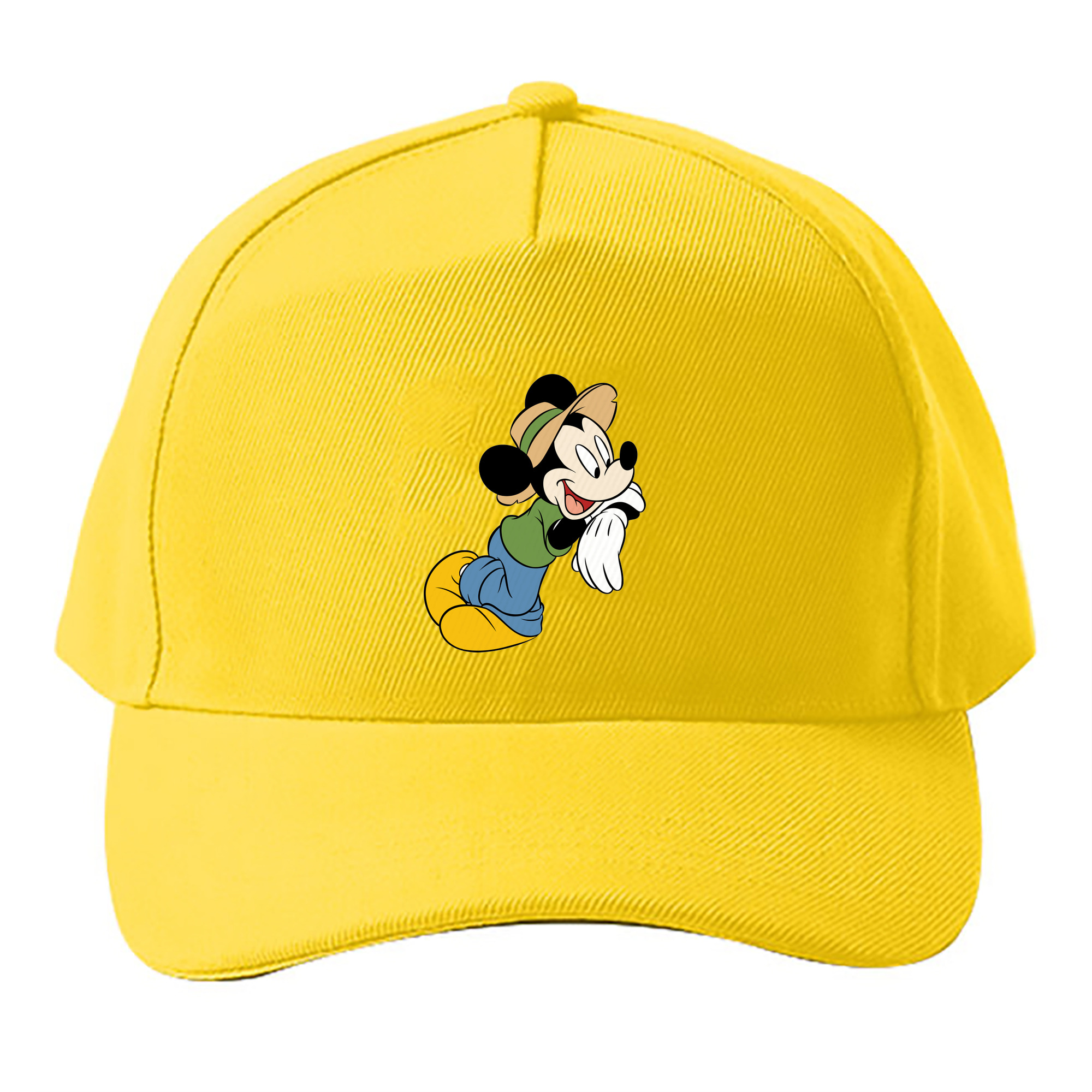 （画像用） ミッキーマウス Mickey Mouse ベースボールキャップ 綿100％ 男女兼用 帽子 スポーツ